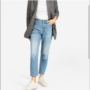 Everlane 'The 90's Cheeky Jean' High Waisted Light Wash Denim Size 27R